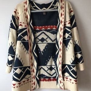 Chevron Cardigan